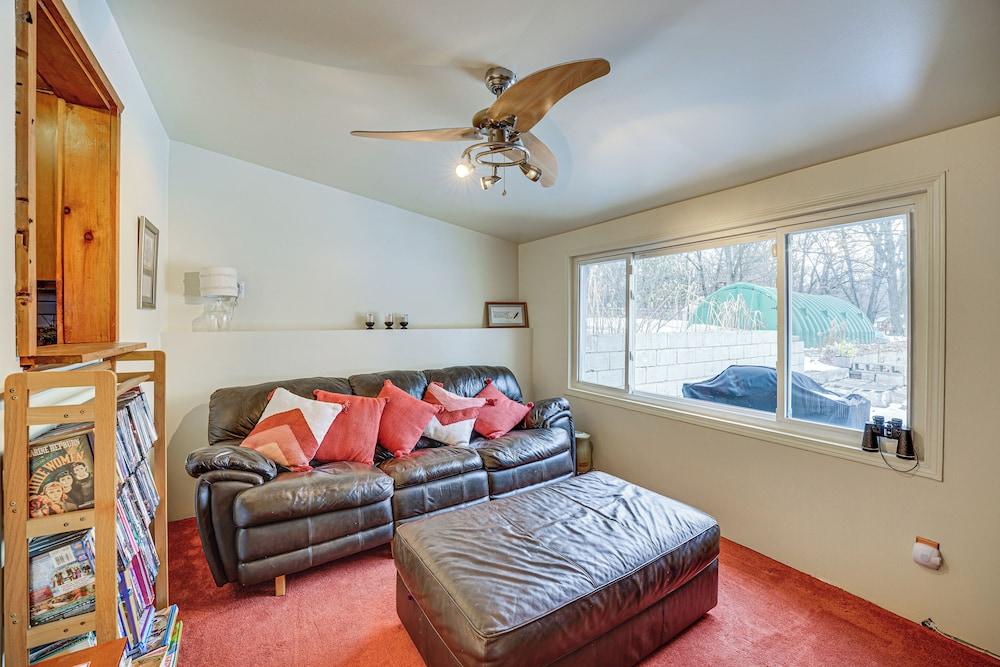 Lakefront Brohman Retreat w/ Dock & Fire Pit!