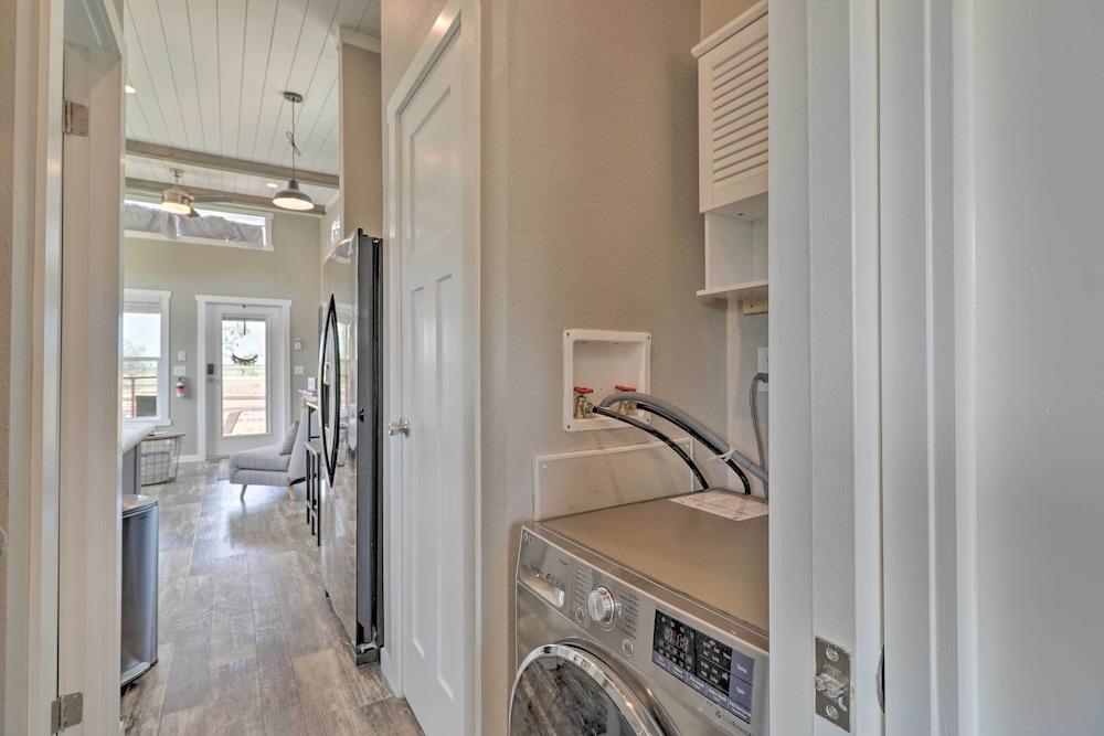 Modern Sunset Cabin w/ Wood Fire Pit!