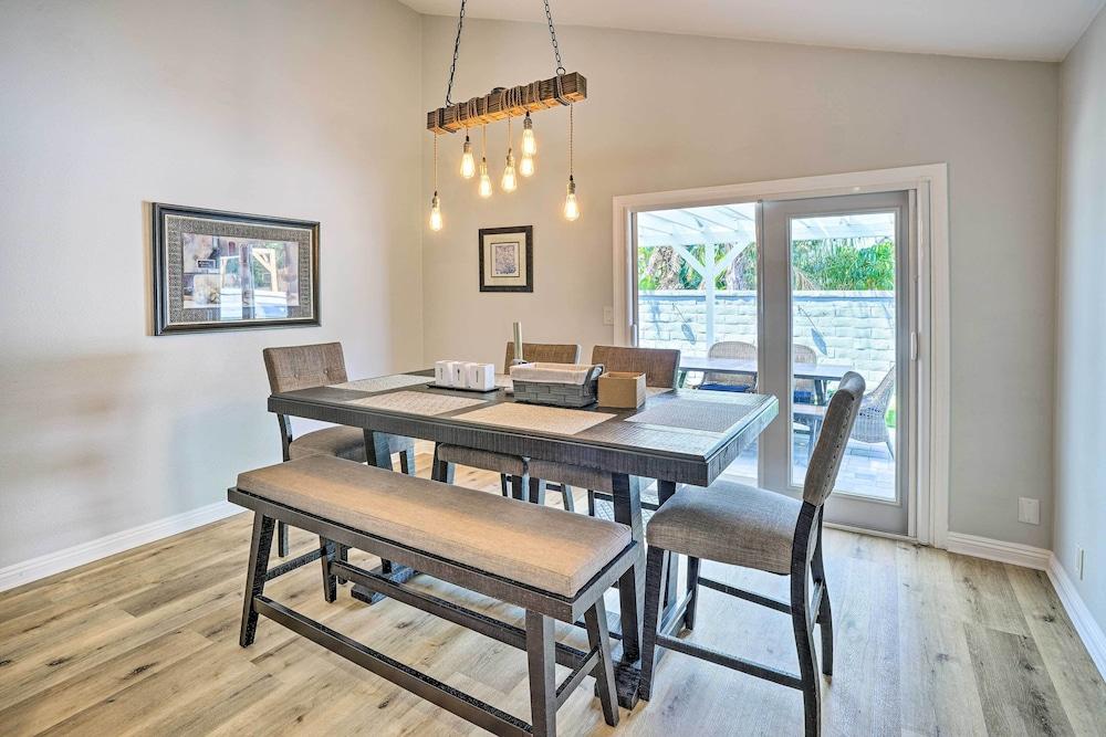 Sunny Orange County Abode w/ Fire Pit & Backyard!