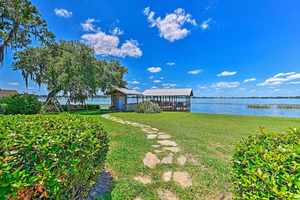 Waterfront Lake Placid Home With Private Dock!
