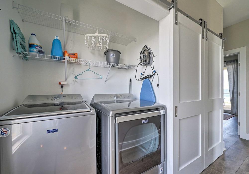 Beachfront Oasis w/ 2 Large Decks, BBQ & Views!