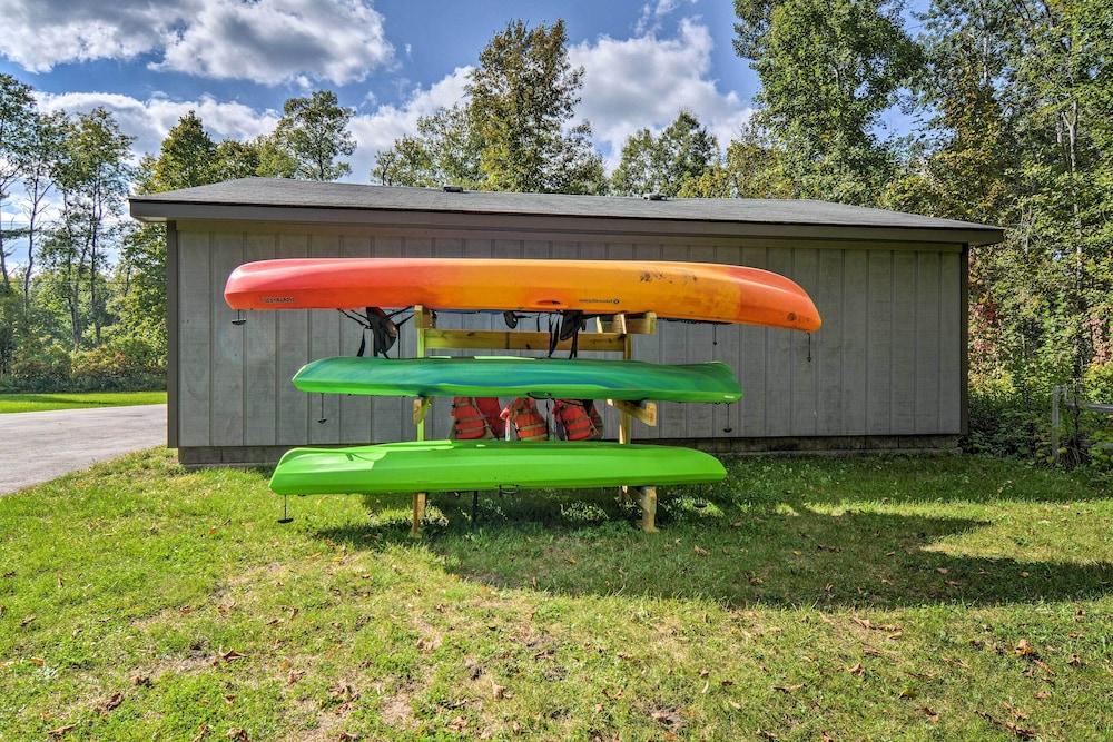 Riverfront Traverse City Cabin Near Snowmobiling!
