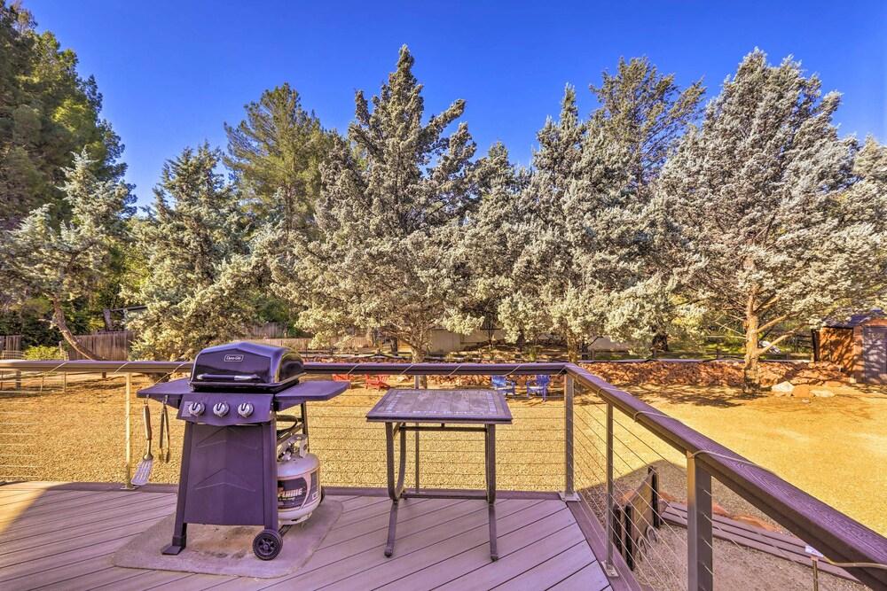 Hot Tub & Fire Pit: Pet-friendly Sedona Home