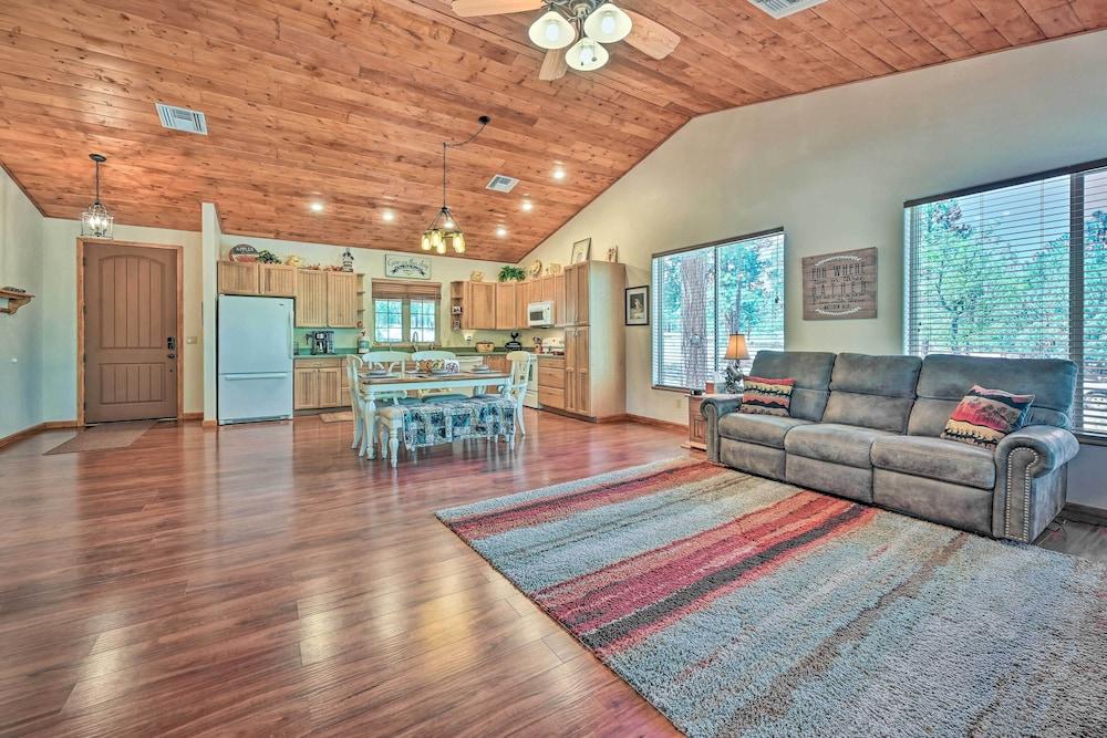 Bring a Pet: Happy Jack Cabin w/ Fire Pit!