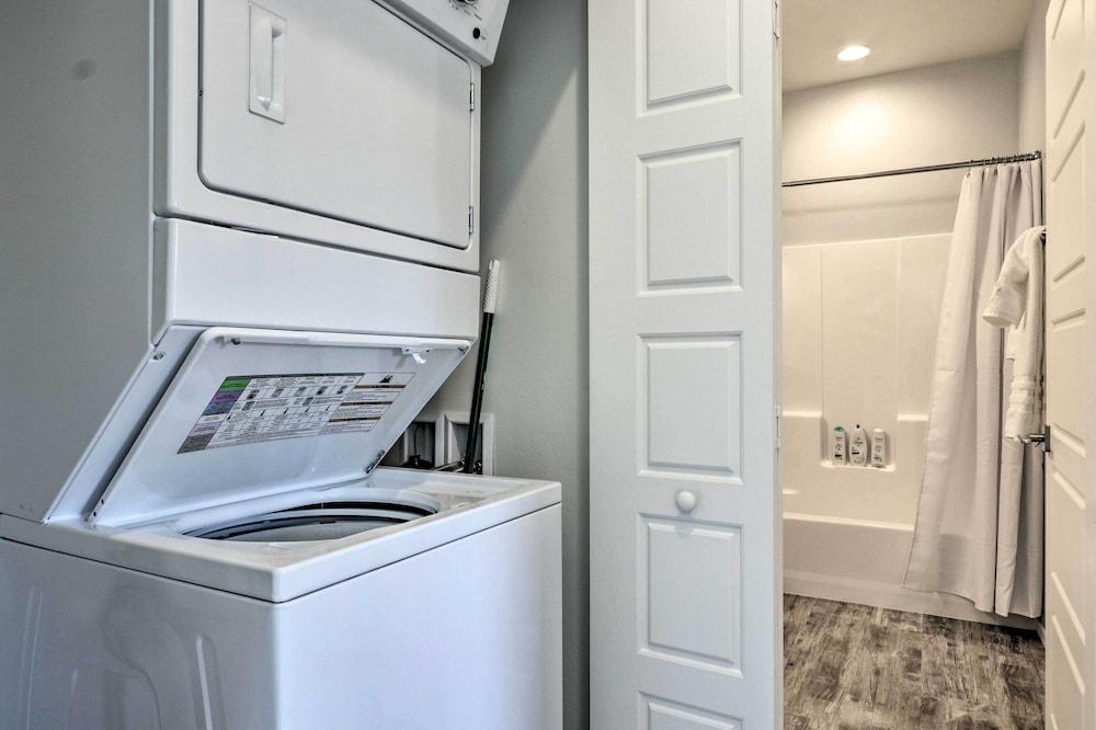 Modern Pine Retreat w/ Deck & Stunning Views!