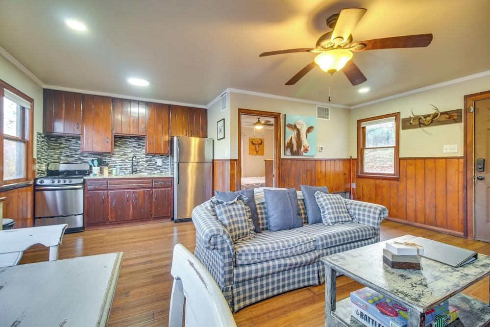 Lakefront Eucha Escape w/ Views & Boat Slip!