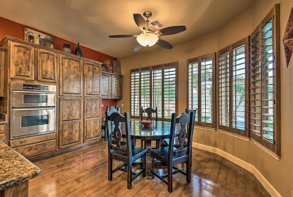 Heated Pool + Putting Green: Luxe Gilbert Home