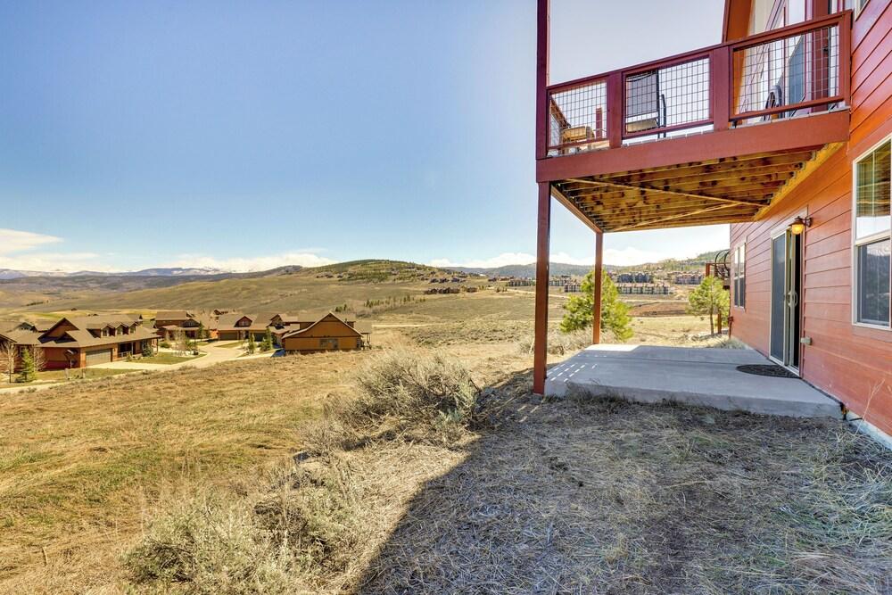 1 Mi to Granby Ranch: Mtn Home w/ Deck