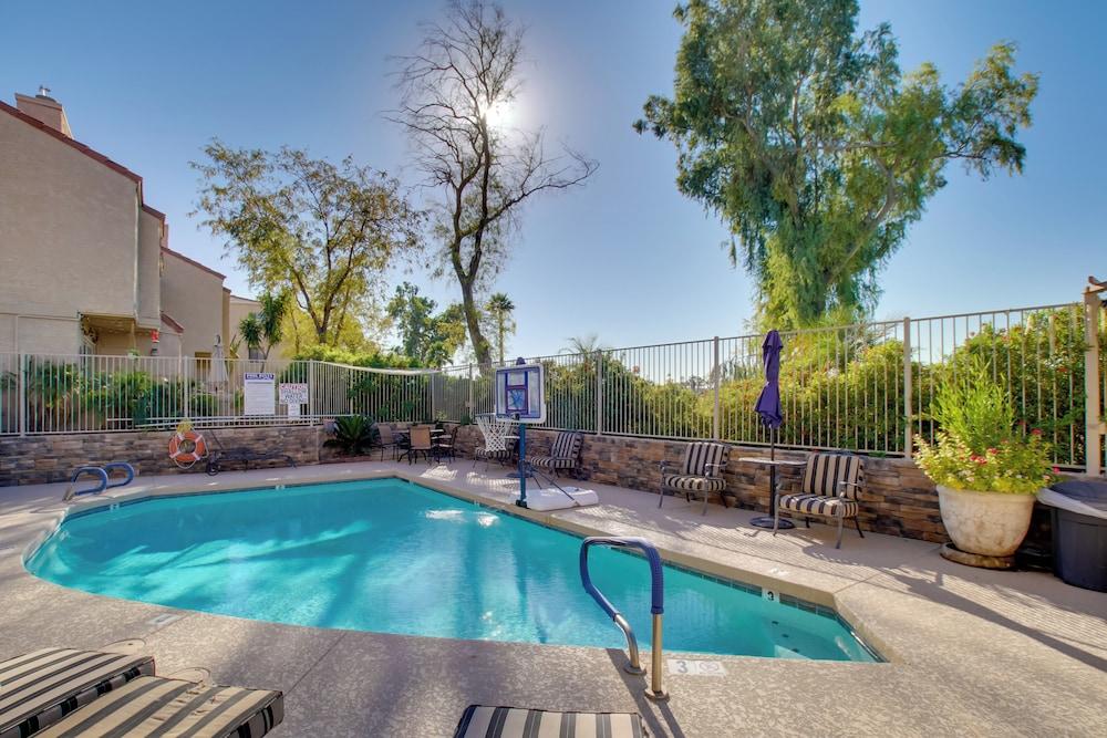 First-floor Condo w/ Golf Course Views & Pool!