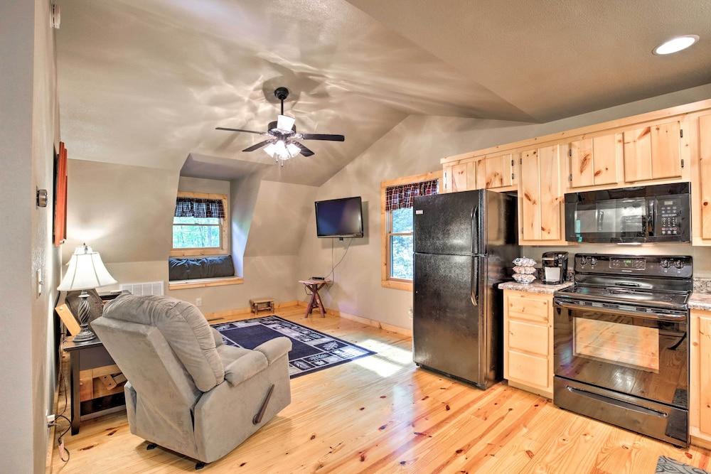 Fire Pit & Forest Views: Secluded Murphy Cabin!