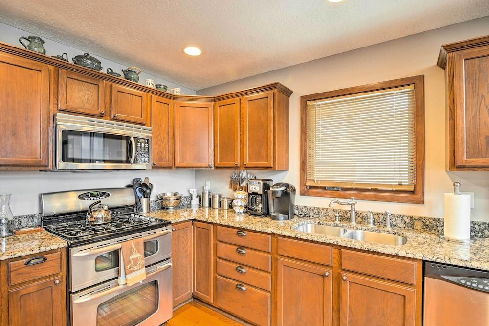 Lakefront Roscommon Home w/ Game Room & Dock!