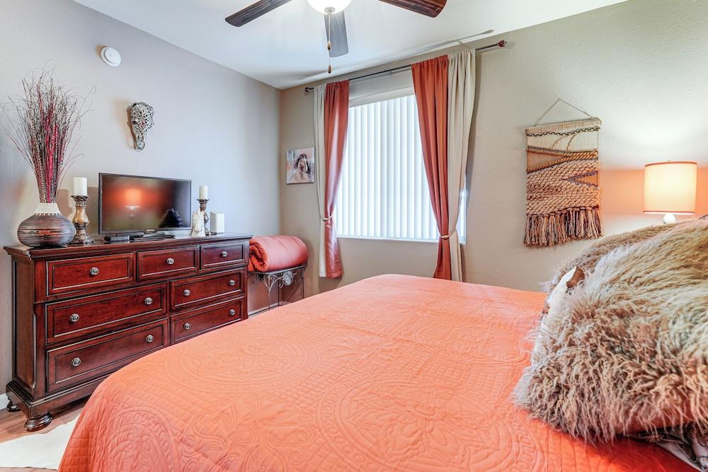 Patio & Resort Perks: Gated Gilbert Condo