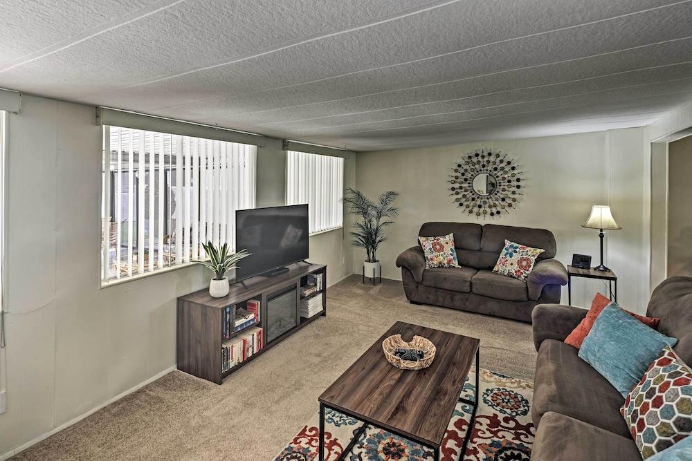 Restful Riverfront Retreat w/ Private Dock + Patio