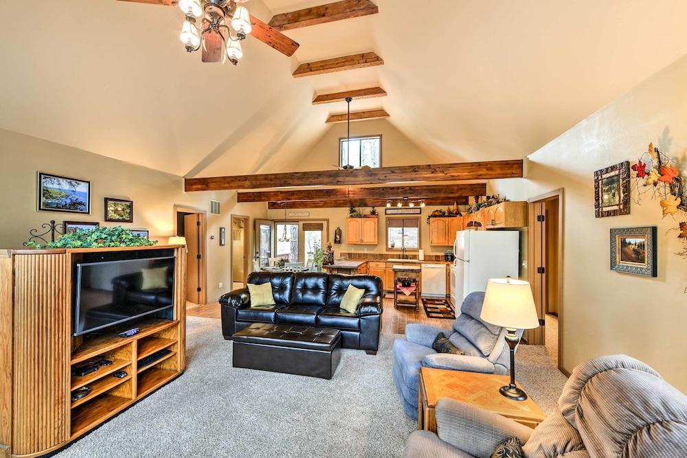 Relax Fireside! Peaceful Forest Haven in Prescott