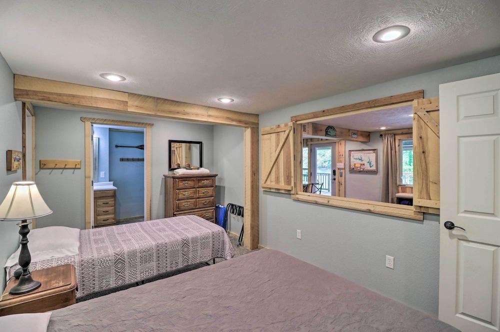 Expansive Cotter Cabin on White River w/ Deck!