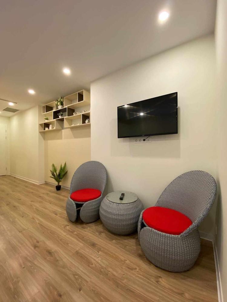 Apartments in the Hilton hotel complex