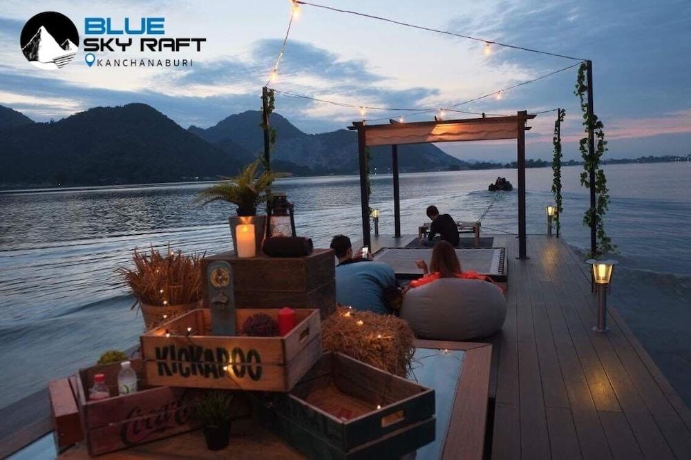 Blue Sky Raft at Kanchanaburi