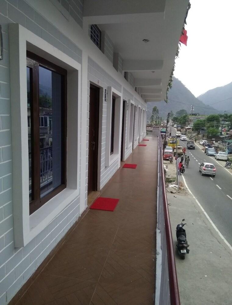 Hotel Wooden Umbrella