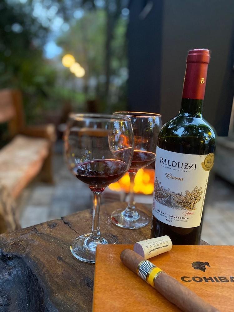 Cabana temática hipster